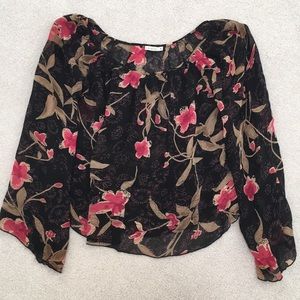 Karavan Wool Floral Blouse